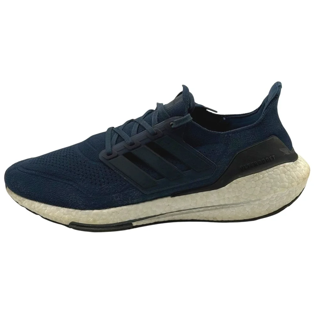 Adidas Ultraboost 21 Primeblue Men's Size 12 Navy Running Shoes FY0350 Boost Gym